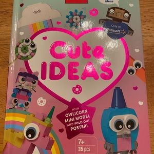 Lego cute ideas book w/ 35 pc legos book NEW nice